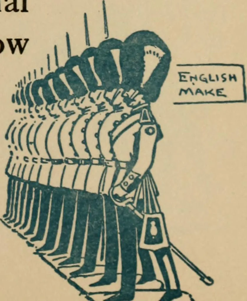 An illustration from Floor games, 1912, leaf 34
