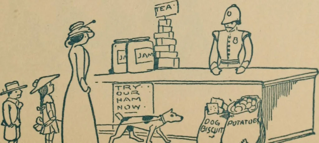 An illustration from Floor games, 1912, leaf 38