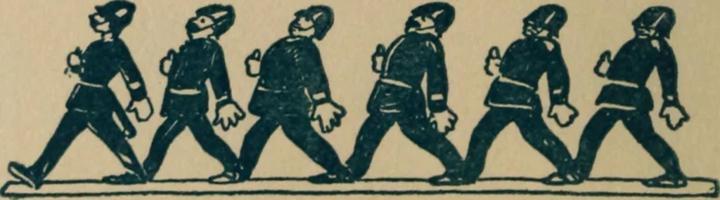 An illustration from Floor games, 1912, leaf 39