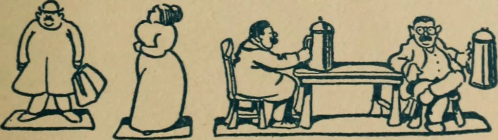 An illustration from Floor games, 1912, leaf 40