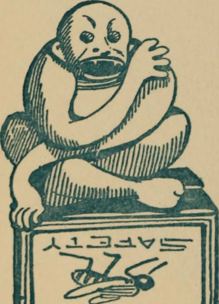 An illustration from Floor games, 1912, leaf 47