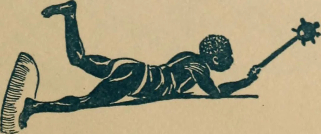 An illustration from Floor games, 1912, leaf 50