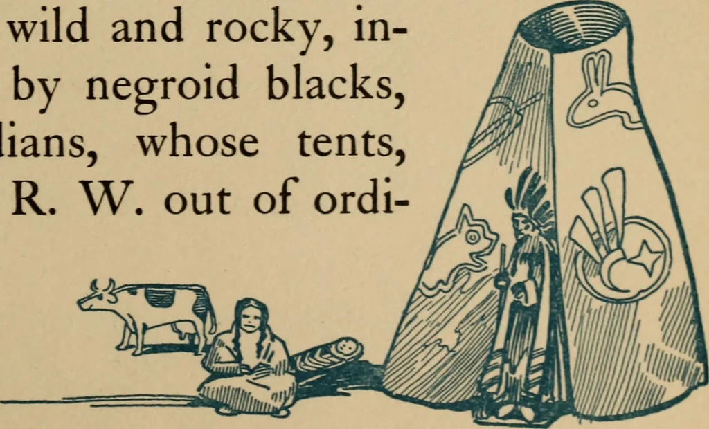 An illustration from Floor games, 1912, leaf 56
