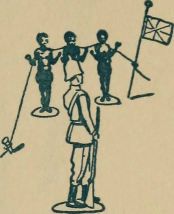 An illustration from Floor games, 1912, leaf 62
