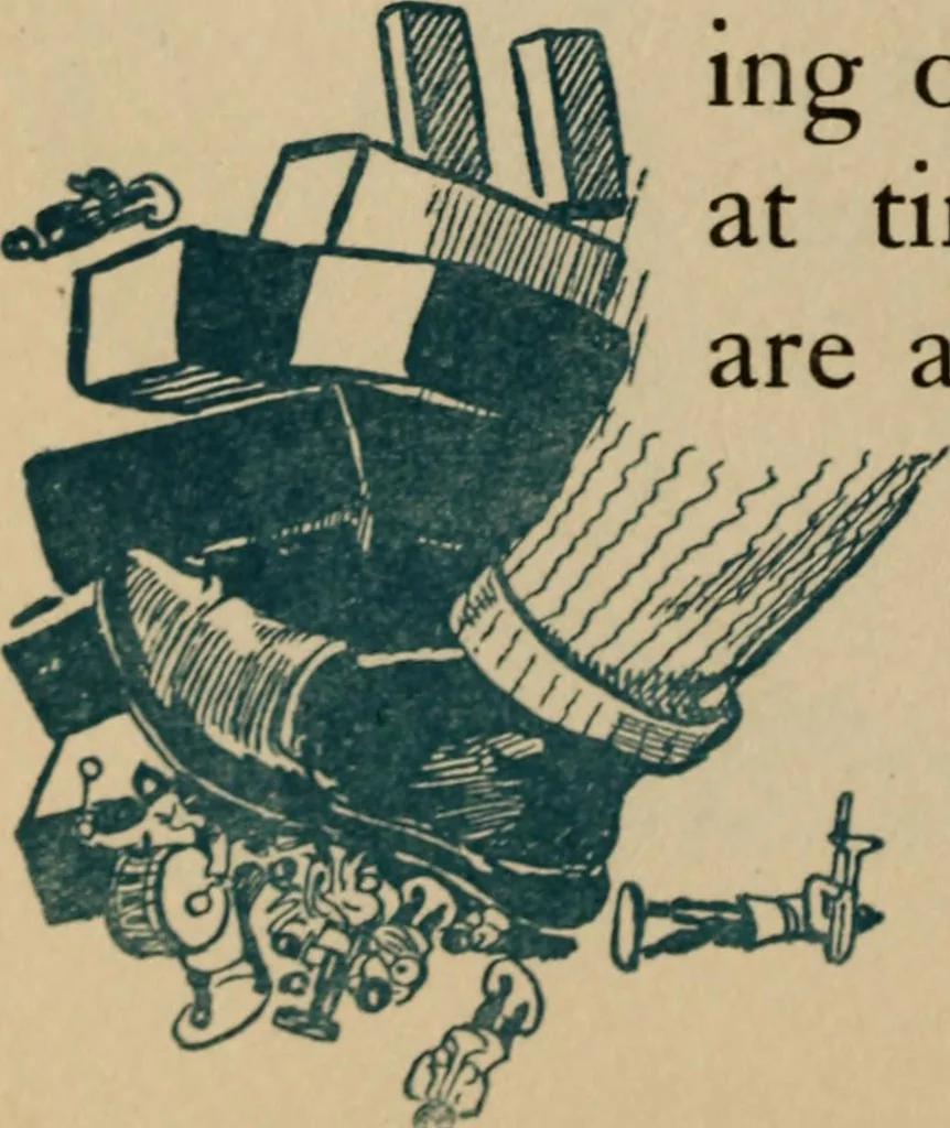 An illustration from Floor games, 1912, leaf 69