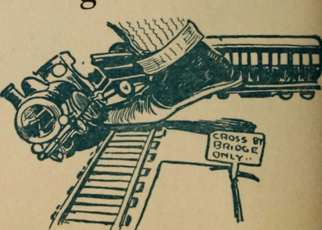 An illustration from Floor games, 1912, leaf 69