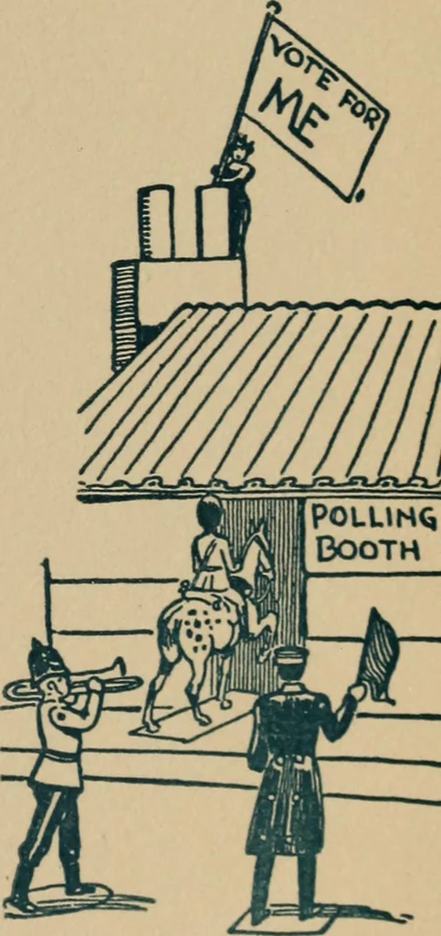 An illustration from Floor games, 1912, leaf 70