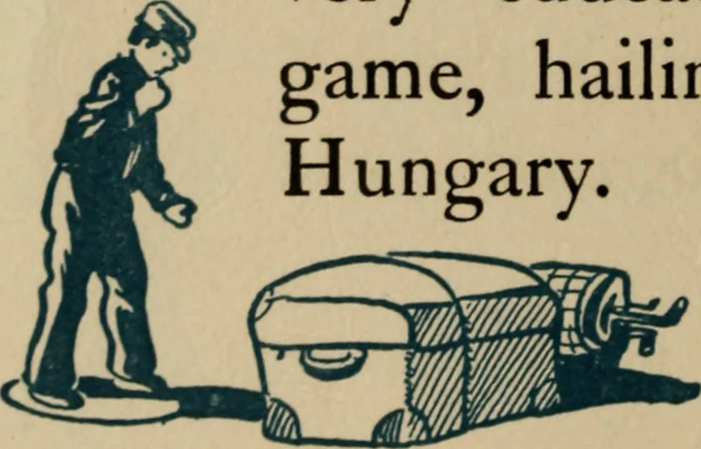 An illustration from Floor games, 1912, leaf 77