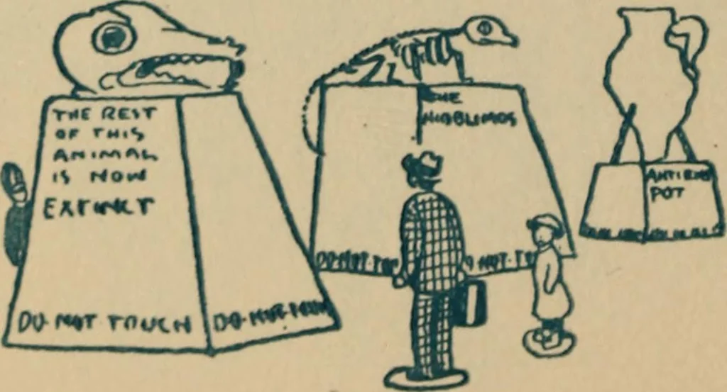 An illustration from Floor games, 1912, leaf 85