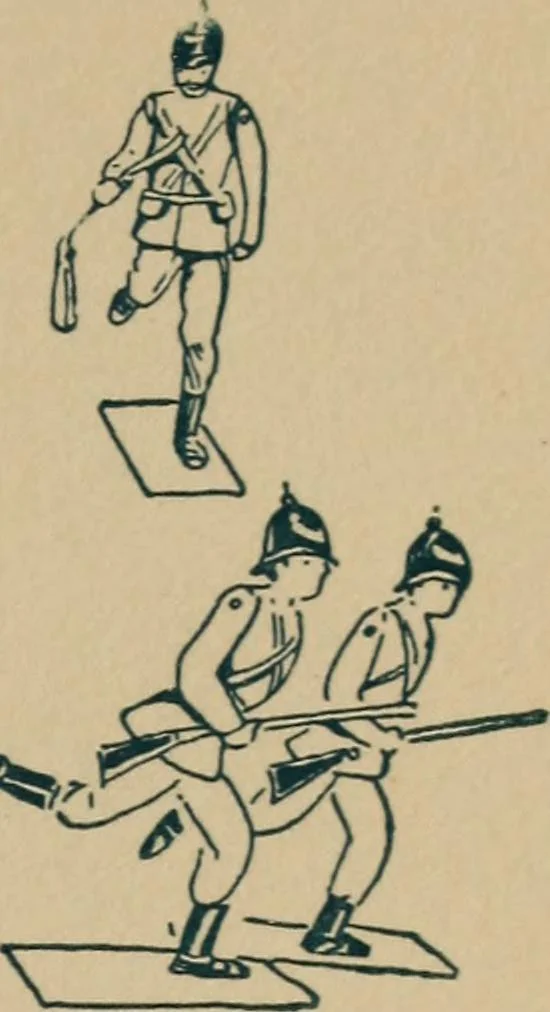 An illustration from Floor games, 1912, leaf 98