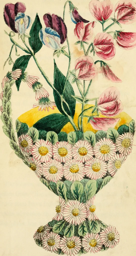 An illustration from Floral emblems, 1825, leaf 236