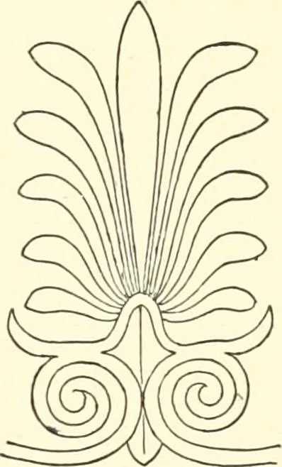 An illustration from The flora of the Assyrian monuments and its outcomes, 1894, leaf 177