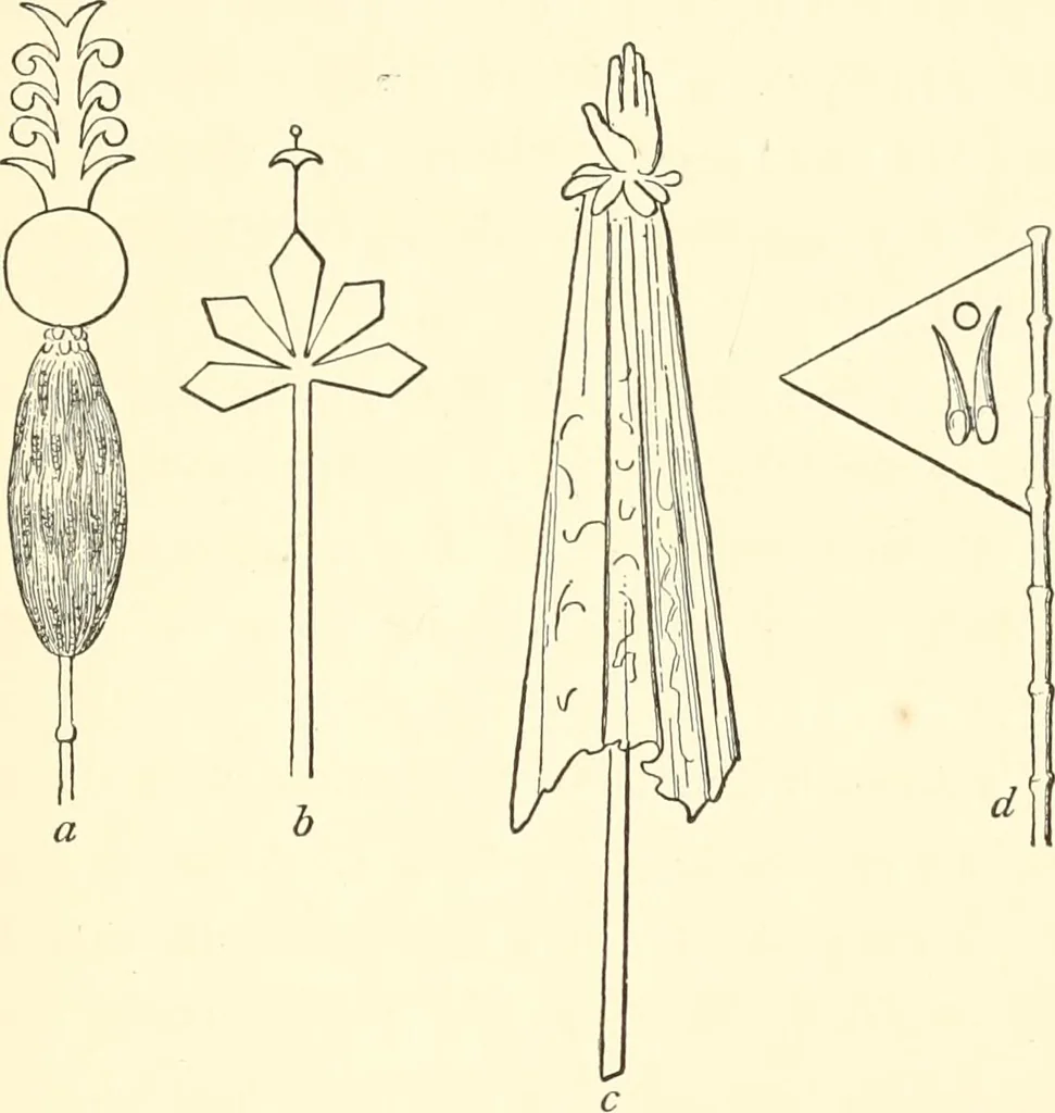 An illustration from The flora of the Assyrian monuments and its outcomes, 1894, leaf 231