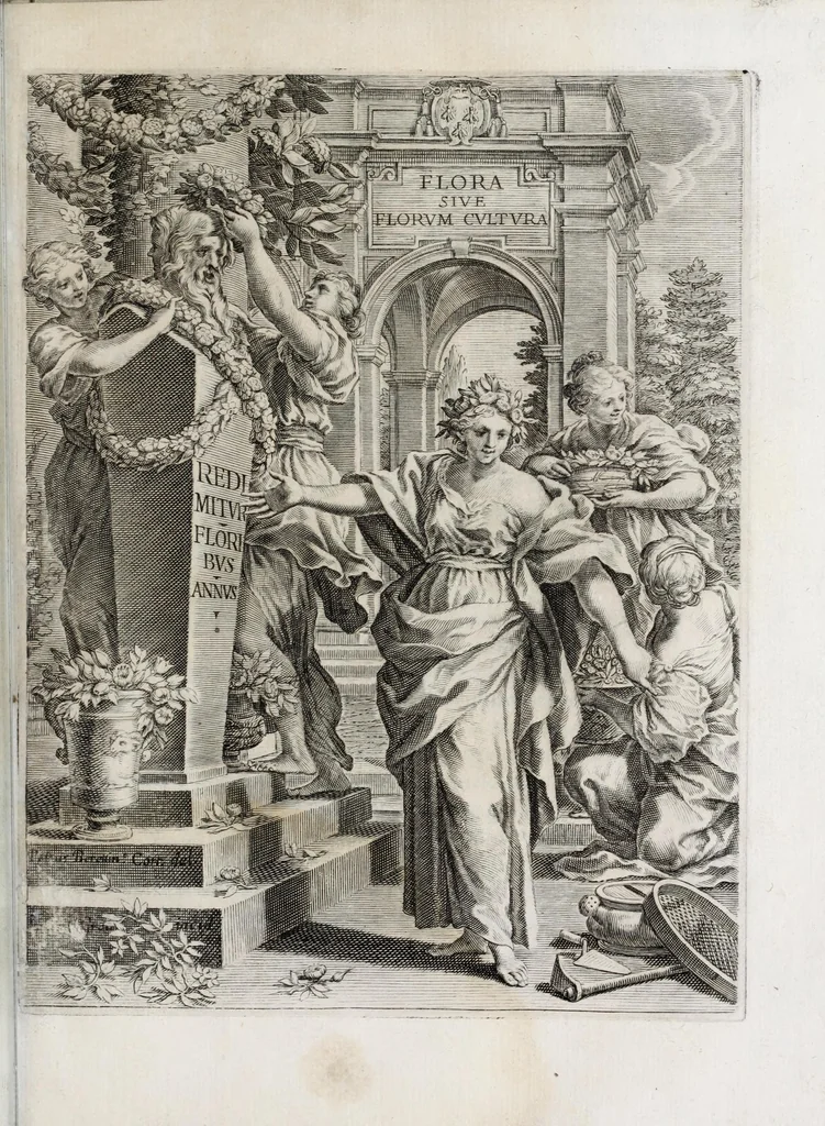 An illustration from Flora, ouero, Cultura di fiori, 1638, leaf 19