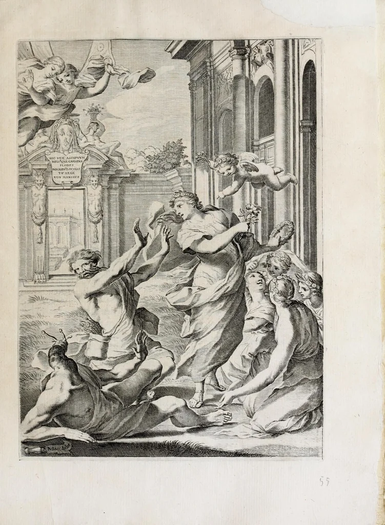 An illustration from Flora, ouero, Cultura di fiori, 1638, leaf 75