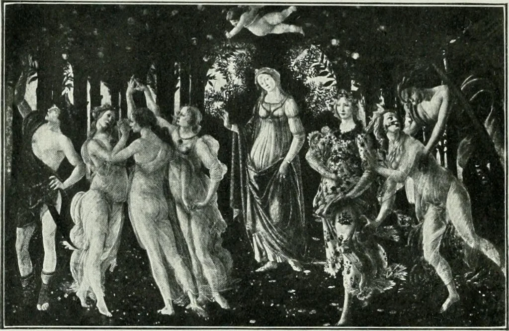 An illustration from Florence, 1907, leaf 91