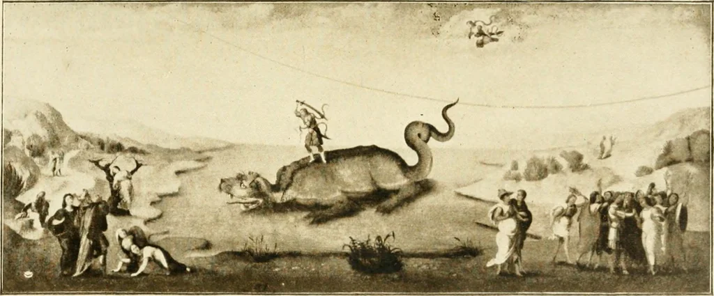 An illustration from Florence, 1901, leaf 51