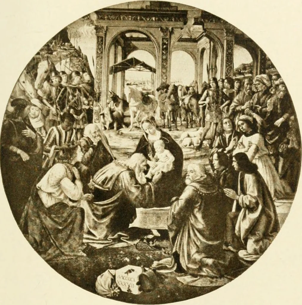 An illustration from Florence, 1901, leaf 57