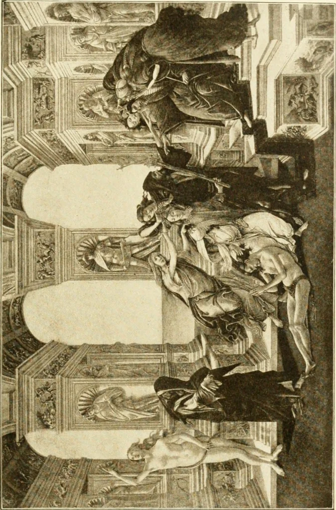 An illustration from Florence, 1901, leaf 85