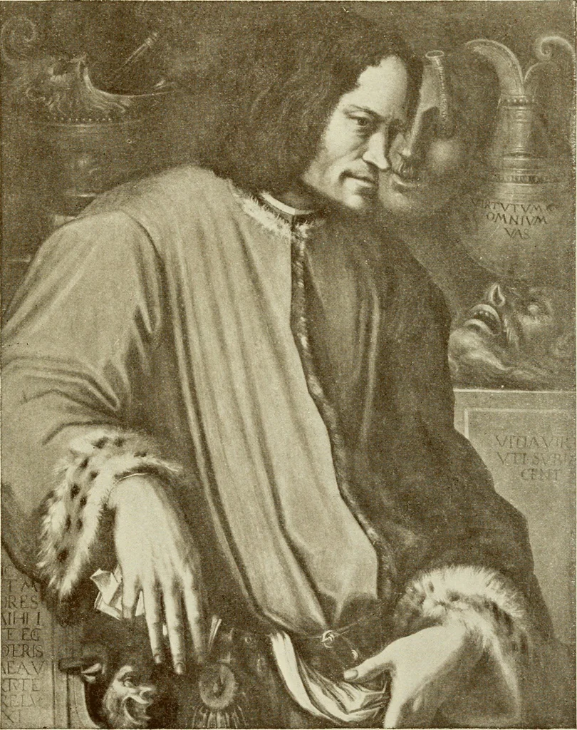 An illustration from Florence and her art, 1912, leaf 102