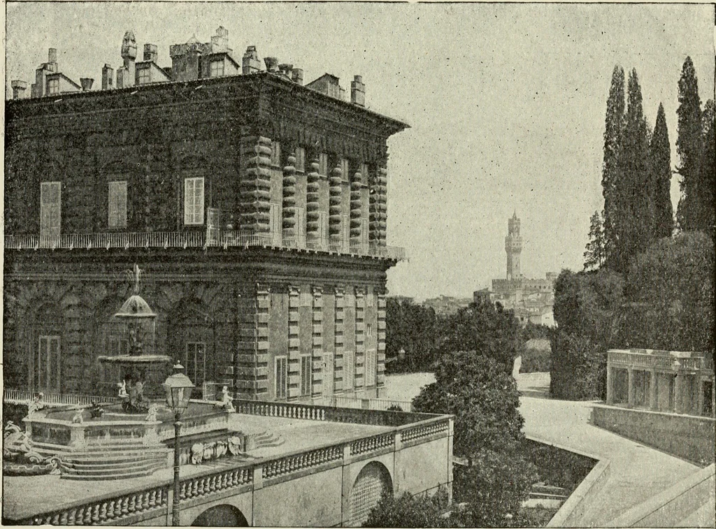 An illustration from Florence and her art, 1912, leaf 122