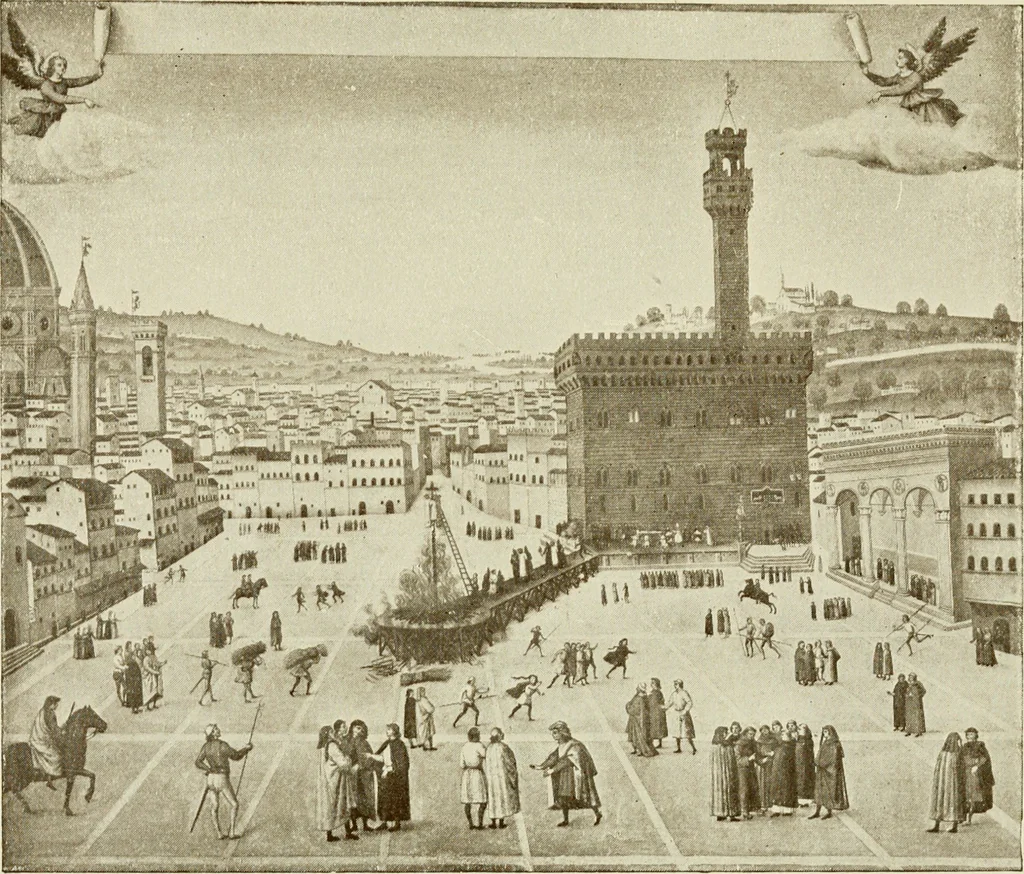 An illustration from Florence and her art, 1912, leaf 128