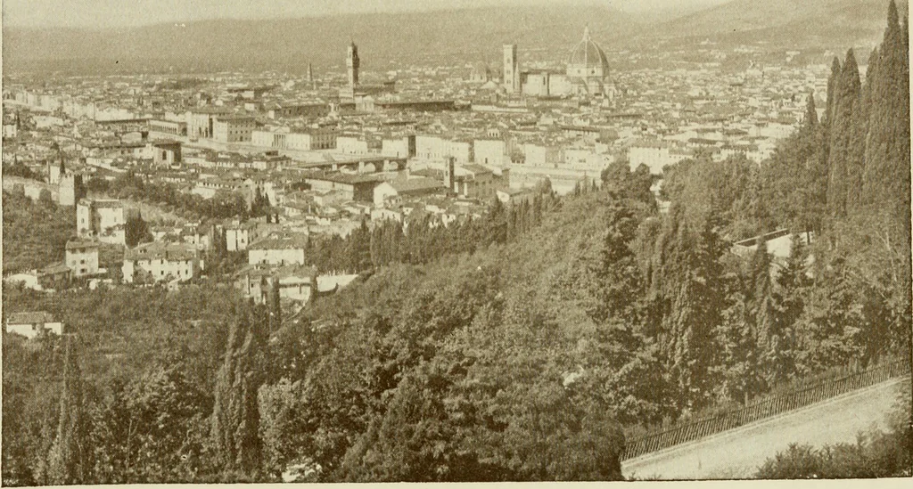An illustration from Florence and her art, 1912, leaf 22