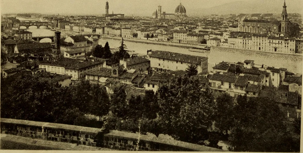 An illustration from Florence and her treasures, 1911, leaf 10