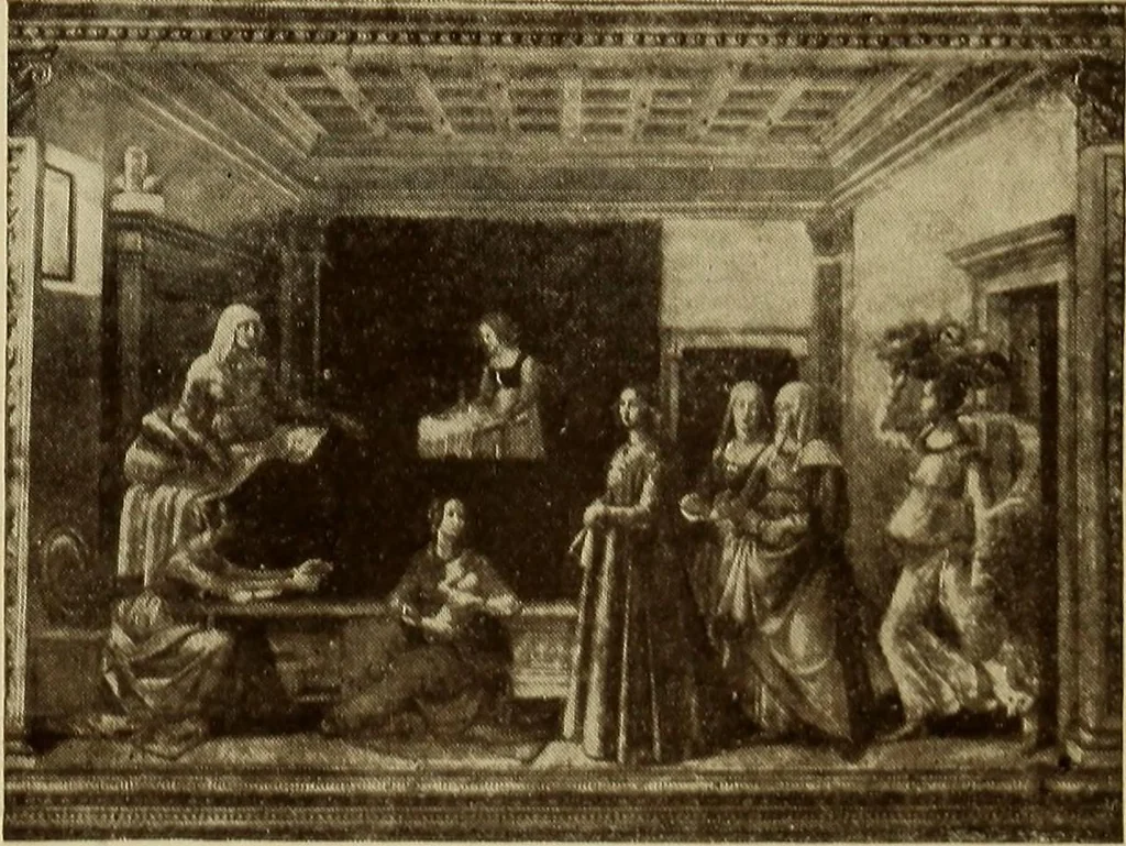 An illustration from Florence and her treasures, 1911, leaf 131