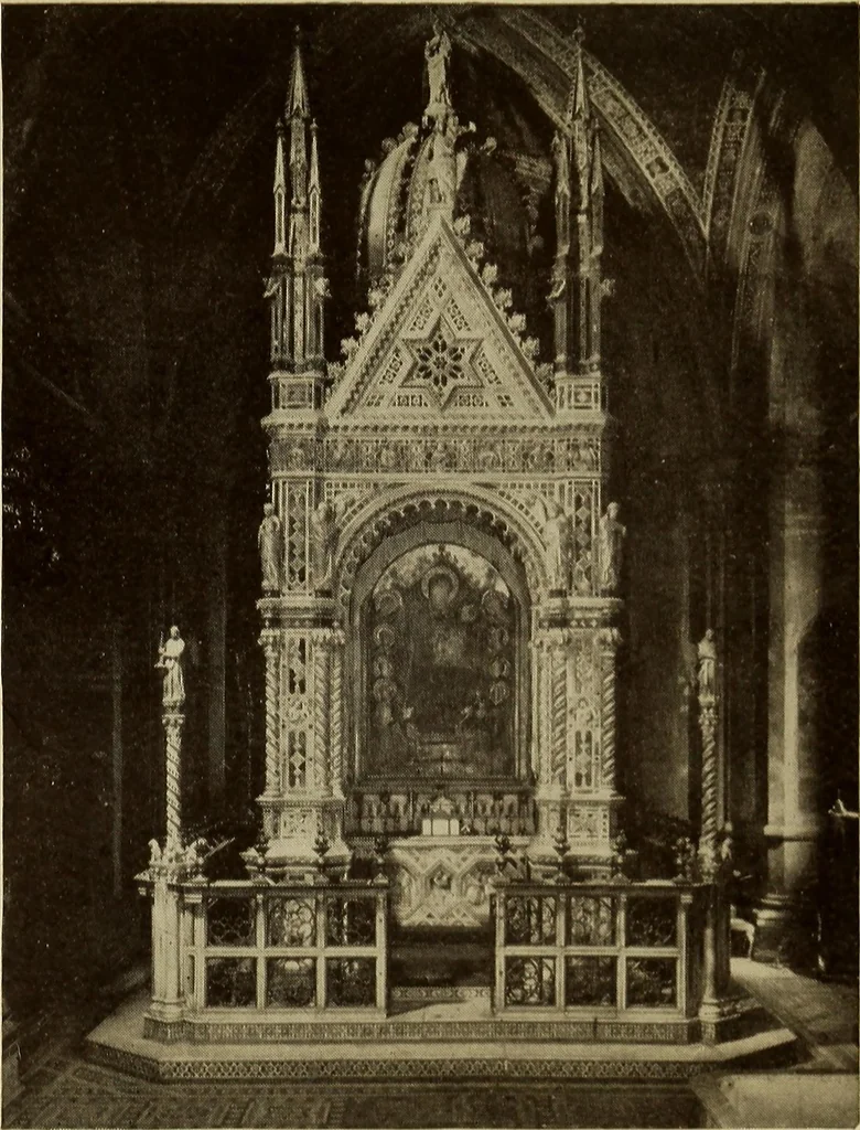 An illustration from Florence and her treasures, 1911, leaf 153