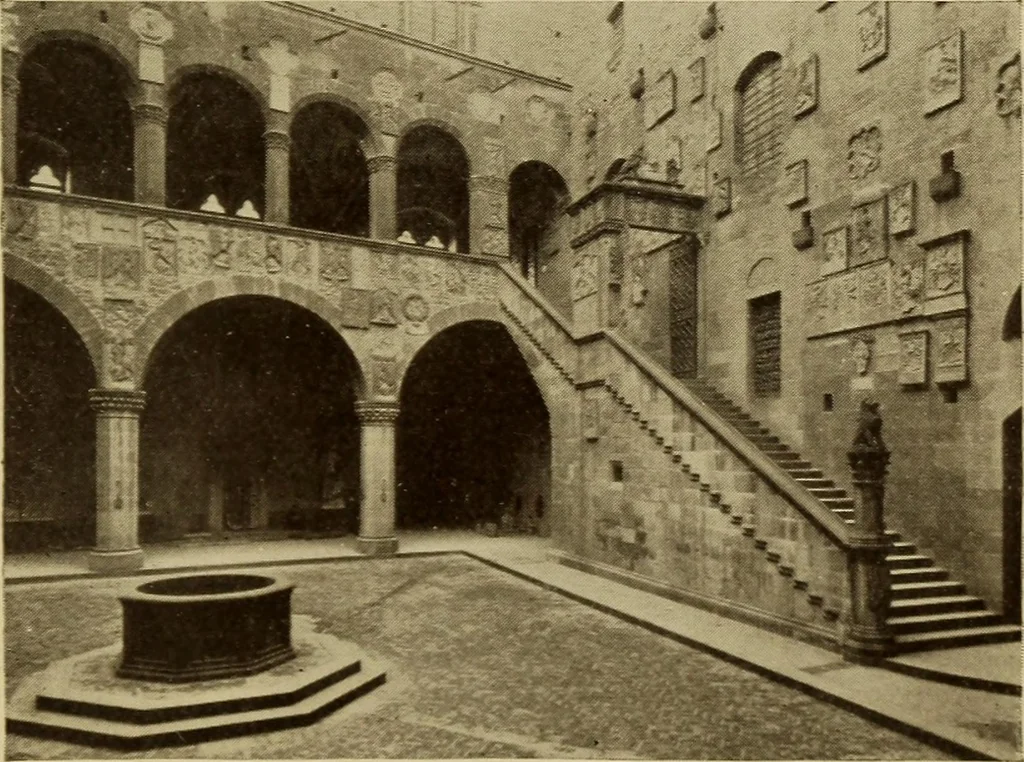 An illustration from Florence and her treasures, 1911, leaf 333