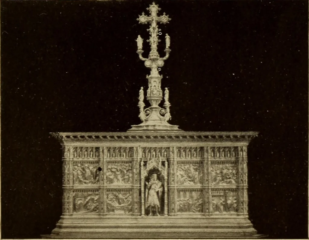 An illustration from Florence and her treasures, 1911, leaf 345