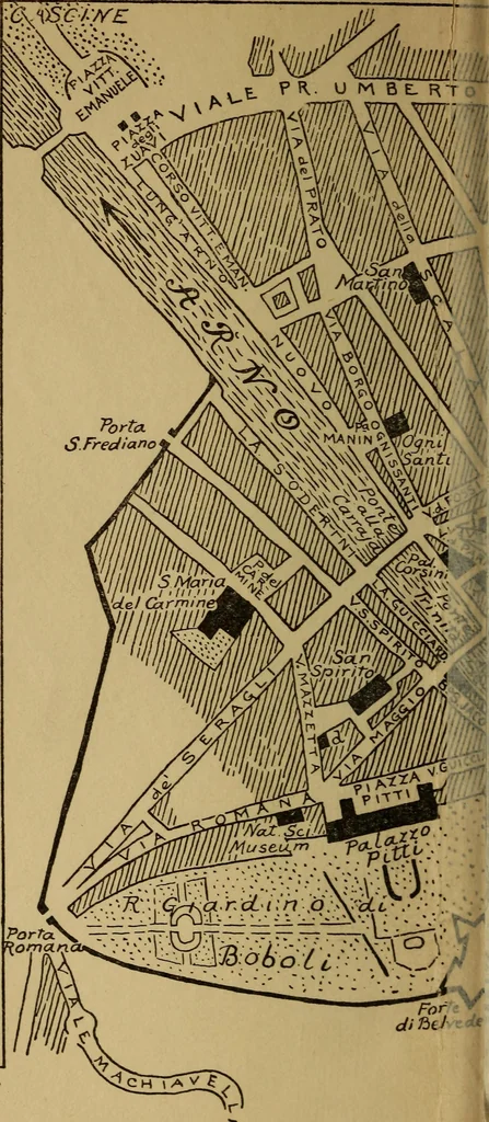 An illustration from Florence and her treasures, 1911, leaf 4