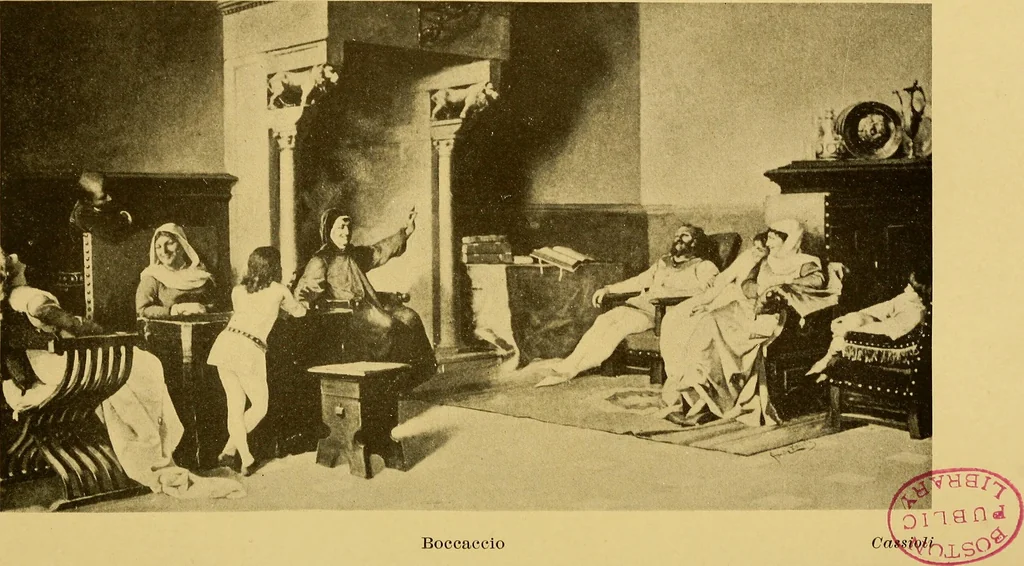 An illustration from Florence in poetry, history, and art, 1913, leaf 138