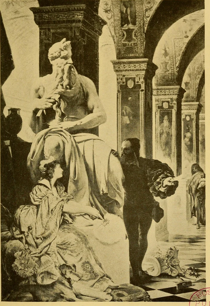 An illustration from Florence in poetry, history, and art, 1913, leaf 250