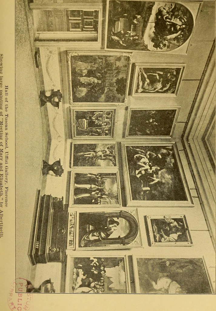 An illustration from Florence in poetry, history, and art, 1913, leaf 318