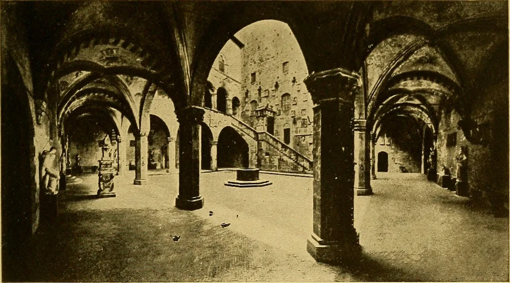 An illustration from Florence in poetry, history, and art, 1913, leaf 34