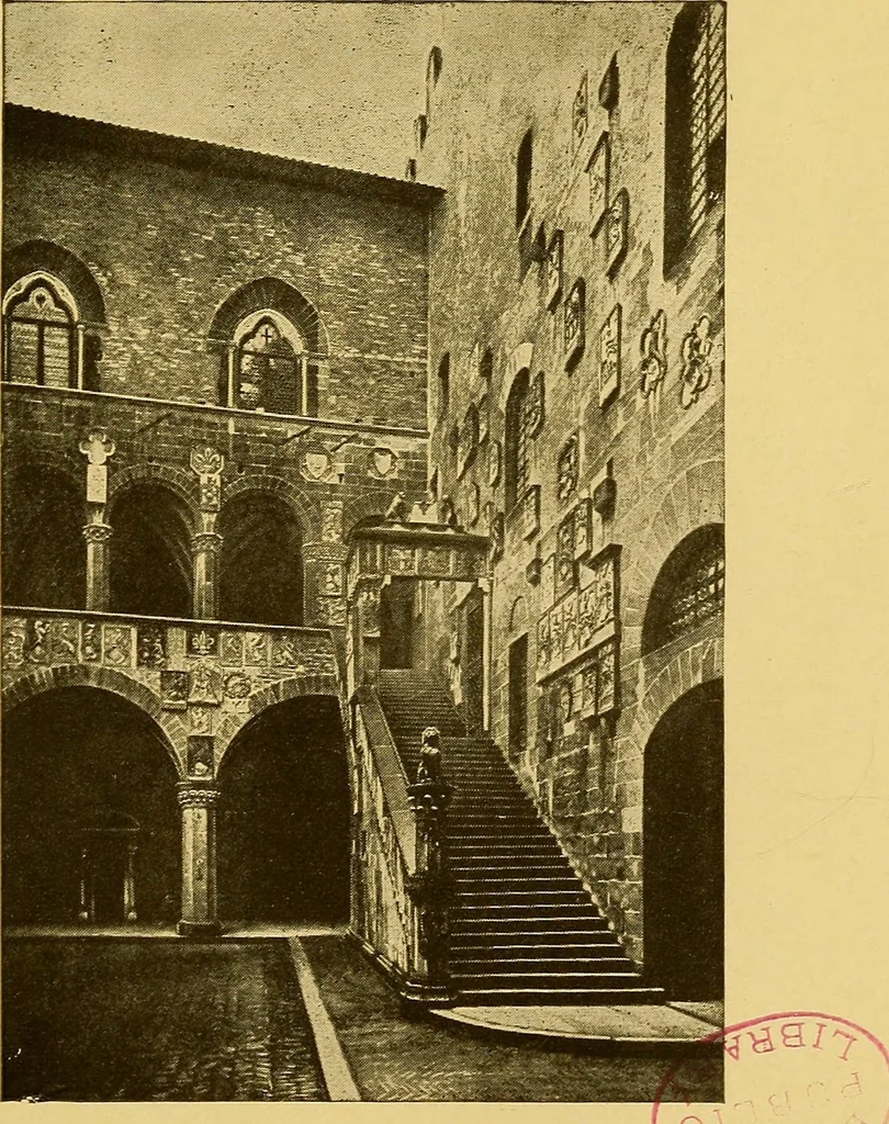 An illustration from Florence in poetry, history, and art, 1913, leaf 34