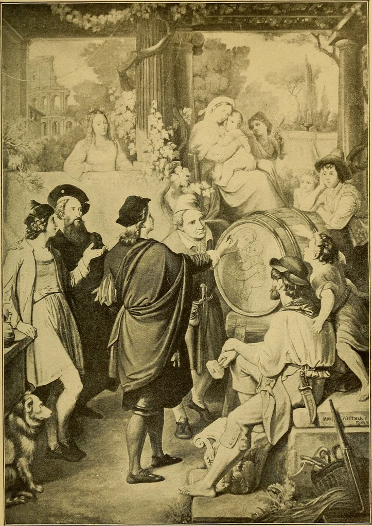 An illustration from Florence in poetry, history, and art, 1913, leaf 350