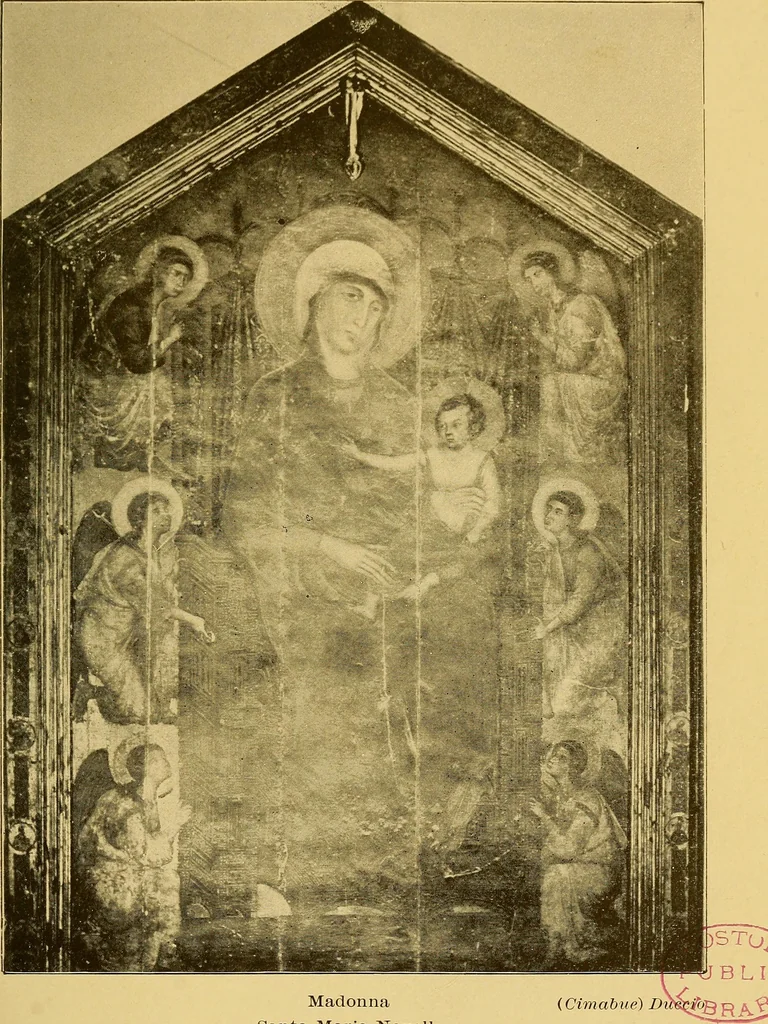 An illustration from Florence in poetry, history, and art, 1913, leaf 48