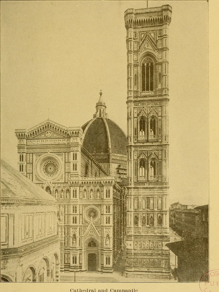An illustration from Florence in poetry, history, and art, 1913, leaf 60