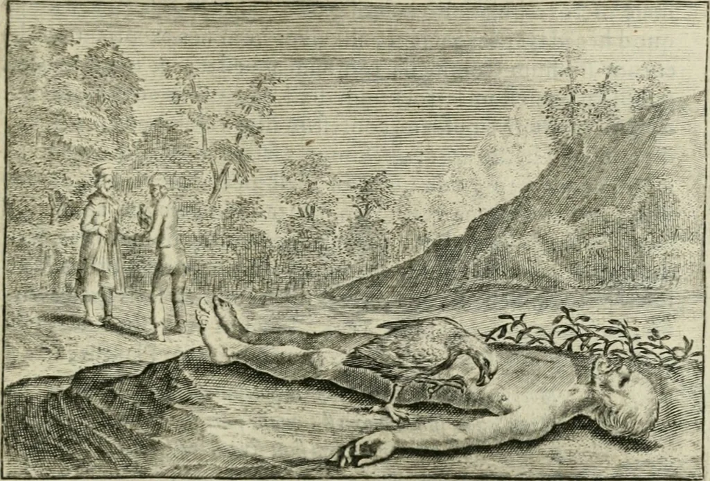 An illustration from Emblemata Florentii Schoonhovii I.C. Goudani, partim moralia partim etiam civilia : cum latiori eorundem ejusdem auctoris intepretatione : accedunt et alia quaedam poëmatia in alijs poëmatum suorum libris non contenta, 1648, leaf 122