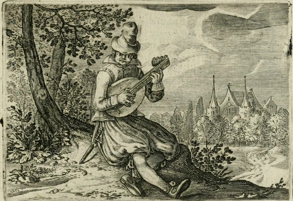 An illustration from Emblemata Florentii Schoonhovii I.C. Goudani, partim moralia partim etiam civilia : cum latiori eorundem ejusdem auctoris intepretatione : accedunt et alia quaedam poëmatia in alijs poëmatum suorum libris non contenta, 1648, leaf 192