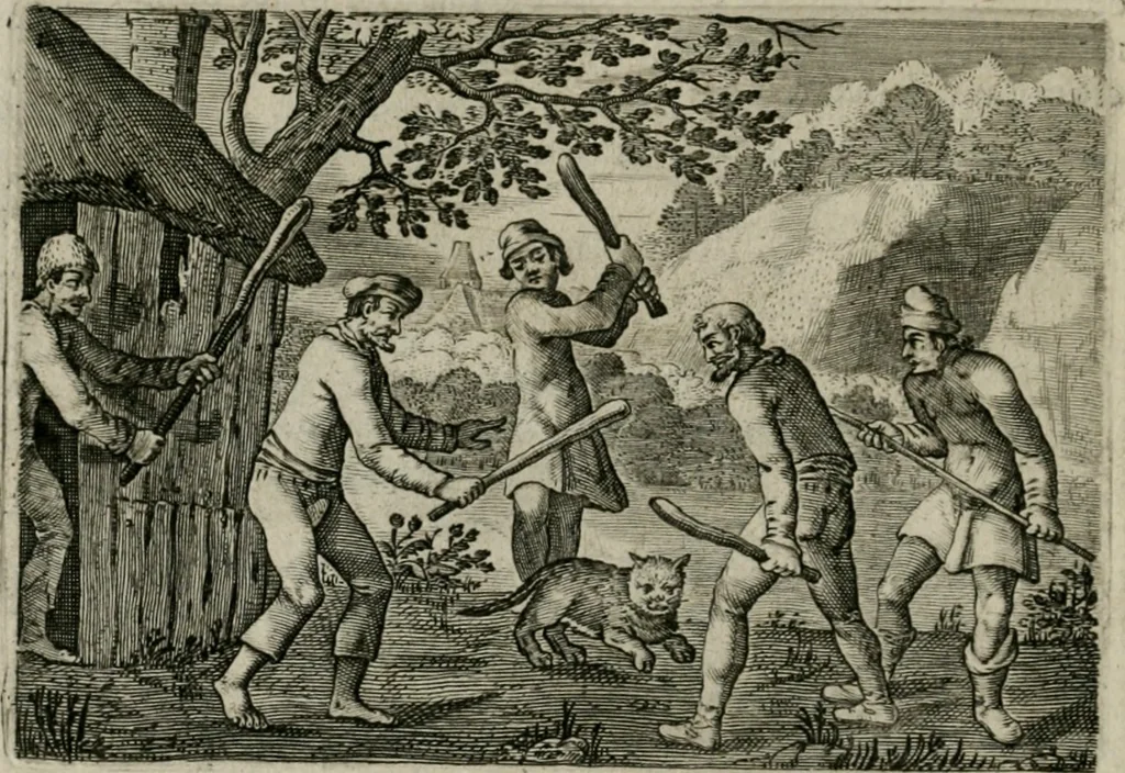 An illustration from Emblemata Florentii Schoonhovii I.C. Goudani, partim moralia partim etiam civilia : cum latiori eorundem ejusdem auctoris intepretatione : accedunt et alia quaedam poëmatia in alijs poëmatum suorum libris non contenta, 1648, leaf 49