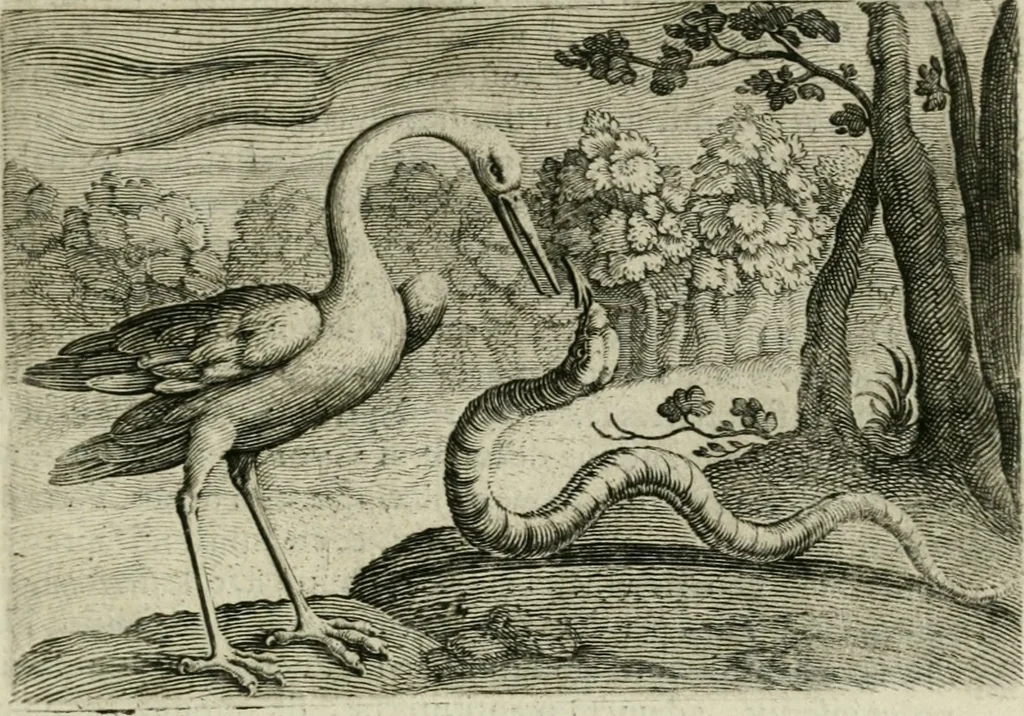An illustration from Emblemata Florentii Schoonhovii I.C. Goudani, partim moralia partim etiam civilia : cum latiori eorundem ejusdem auctoris intepretatione : accedunt et alia quaedam poëmatia in alijs poëmatum suorum libris non contenta, 1648, leaf 94