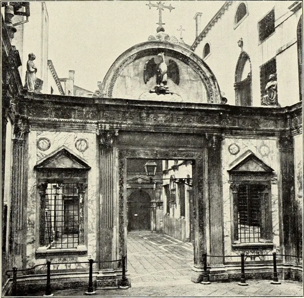 An illustration from Florentinische und venezianische Bilderrahmen aus der Zeit der Gotik und Renaissance, 1902, leaf 109