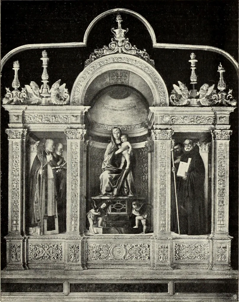 An illustration from Florentinische und venezianische Bilderrahmen aus der Zeit der Gotik und Renaissance, 1902, leaf 111