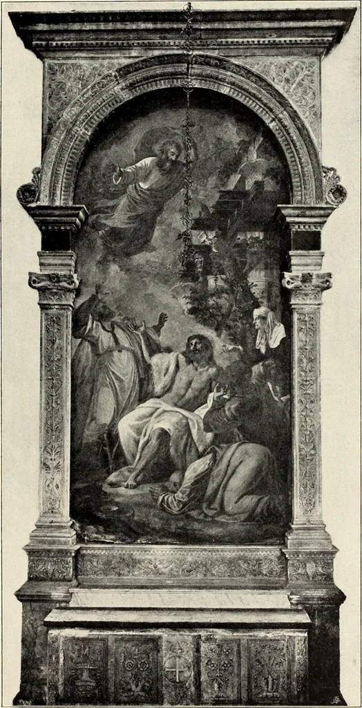 An illustration from Florentinische und venezianische Bilderrahmen aus der Zeit der Gotik und Renaissance, 1902, leaf 117