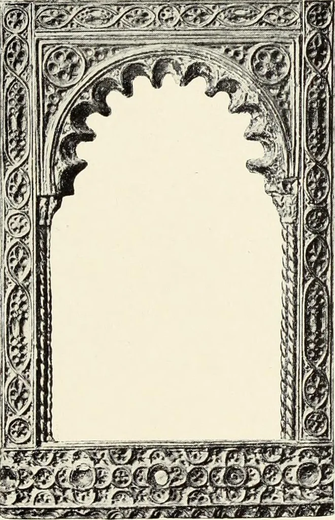 An illustration from Florentinische und venezianische Bilderrahmen aus der Zeit der Gotik und Renaissance, 1902, leaf 123