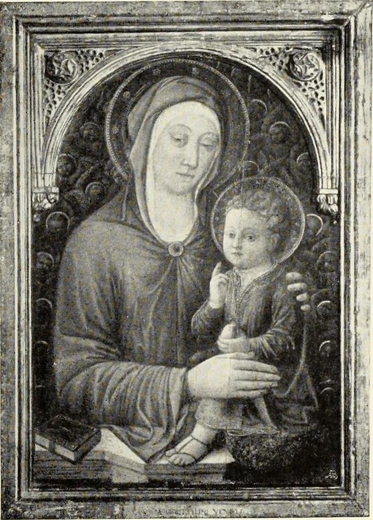 An illustration from Florentinische und venezianische Bilderrahmen aus der Zeit der Gotik und Renaissance, 1902, leaf 125